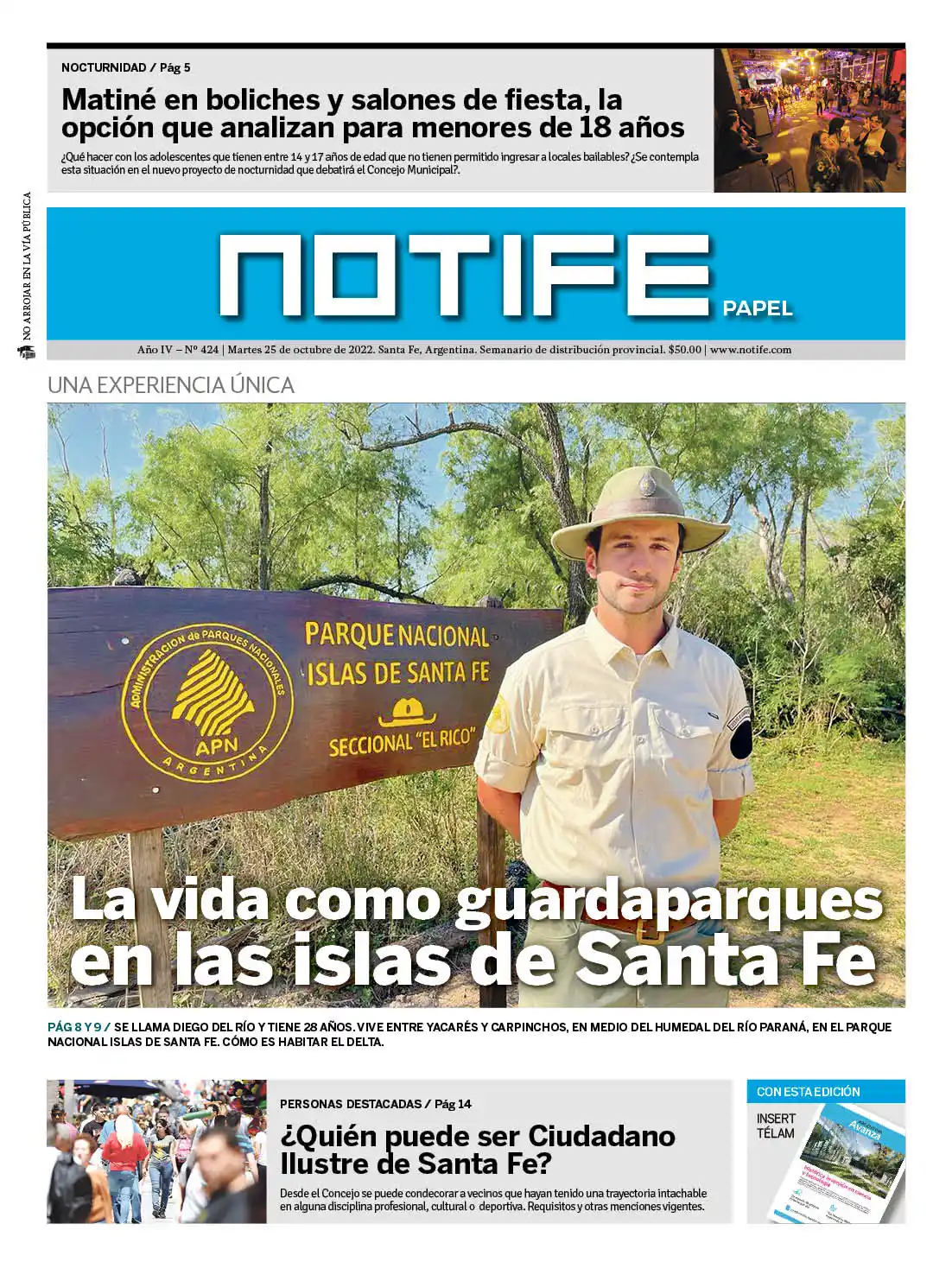Semanario Notife: Edición N° 424