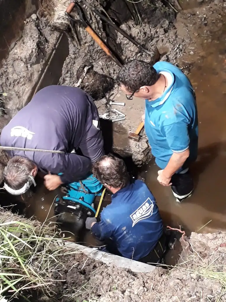 Reconquista: se retrasa la vuelta del agua potable por otra rotura en el acueducto