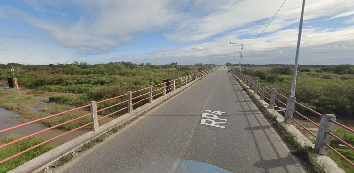 Corte total en Ruta Provincial Nº 4 por riesgo hídrico y estructural: realizan desvíos en la zona