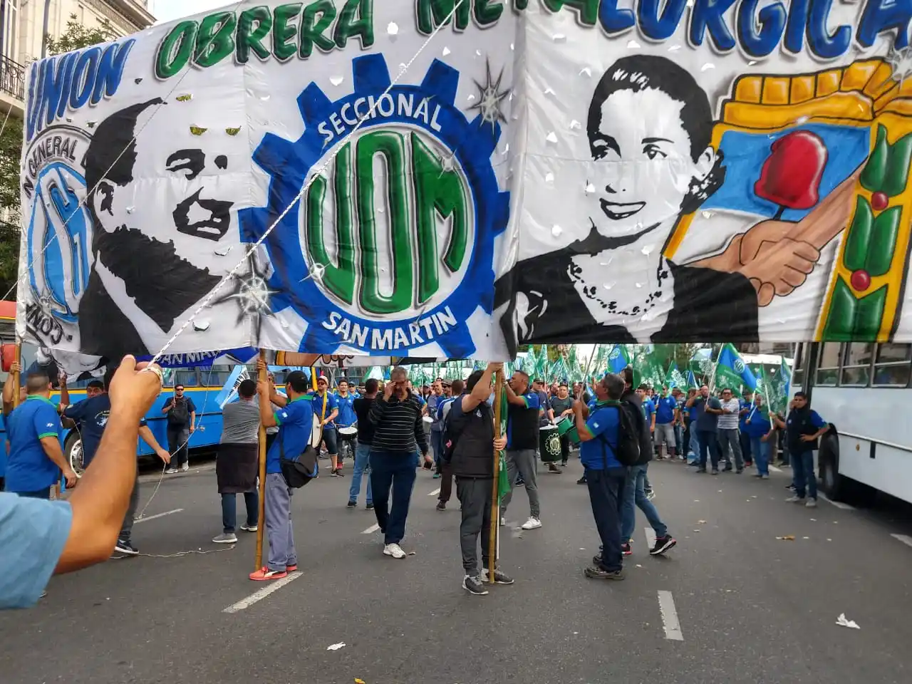 En la previa de su acto con Cristina en Pilar, la UOM pide 111% de aumento salarial y un bono