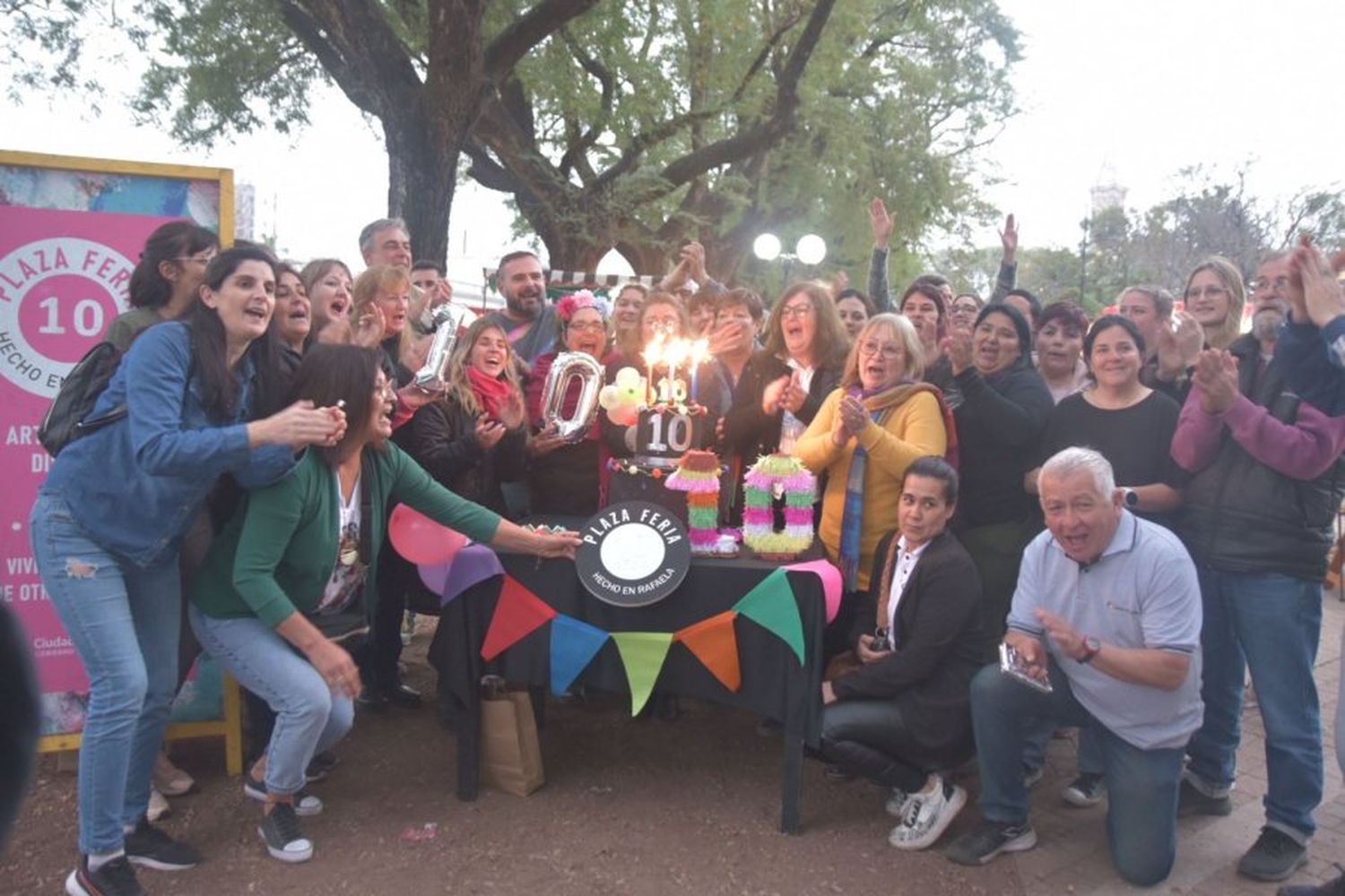 Plaza Feria festejó sus 10 años