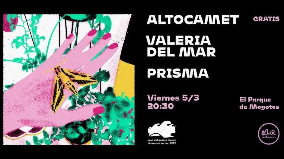 Altocamet, Valeria del Mar y Prisma en Mogotes