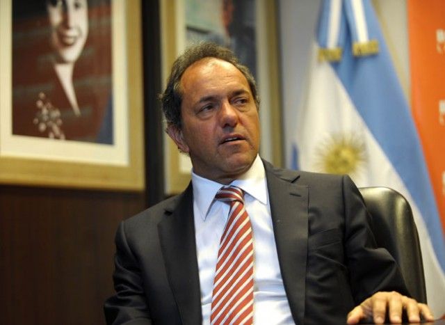 Scioli: "El PJ está abierto para aquel que quiera disputar las candidaturas"