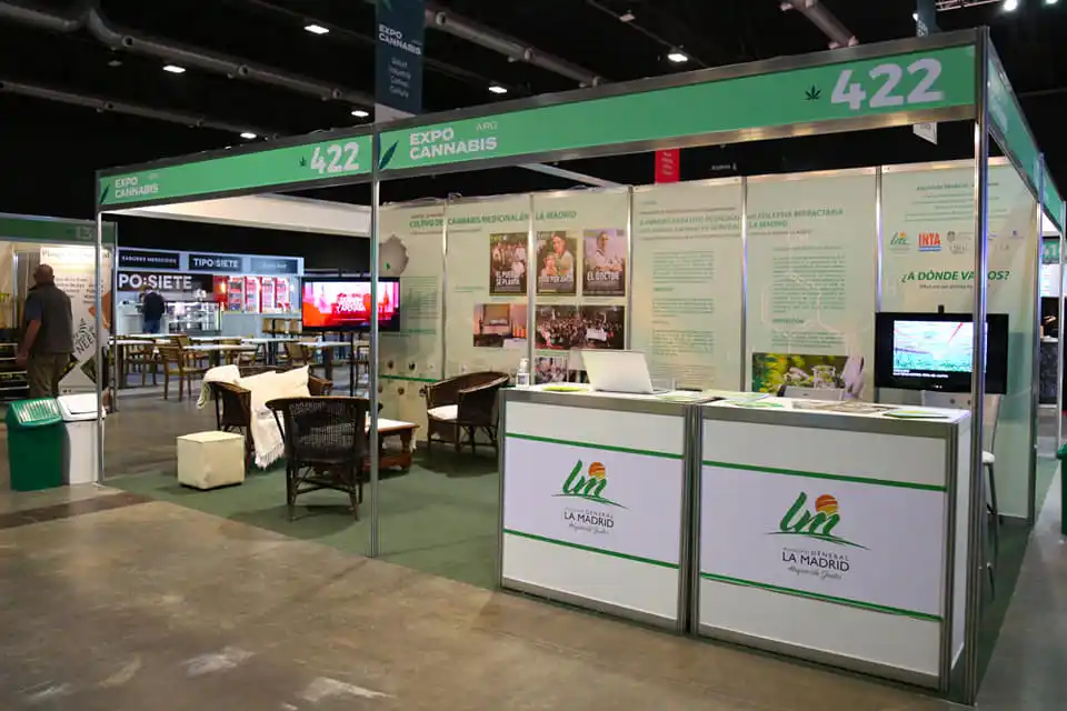 General La Madrid, único municipio del país presente en la Expo Cannabis Argentina