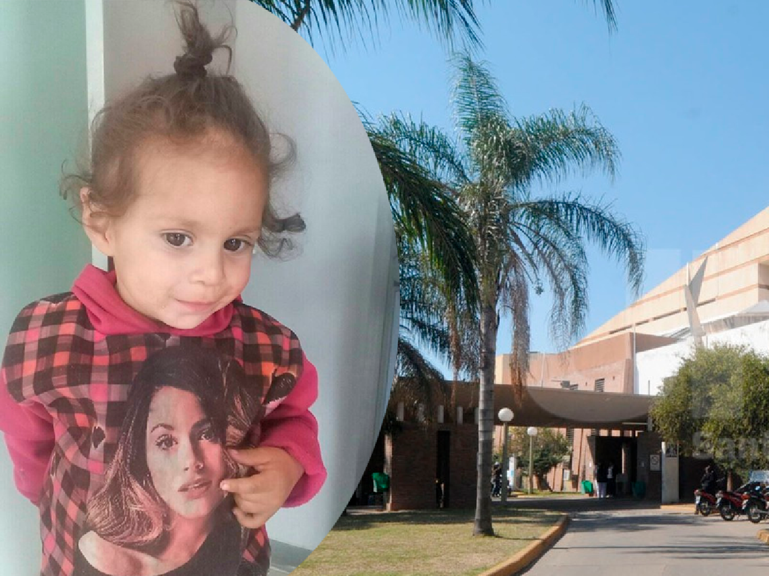  Es grave el estado de la niña que chocó al huir con su madre de “motochorros”