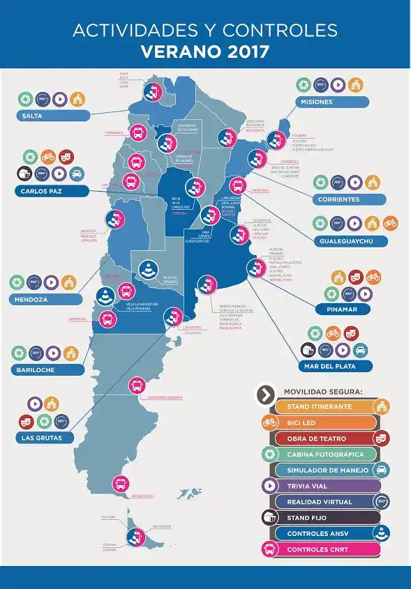Se lleva a cabo el operativo verano en el marco del Plan de Movilidad Segura