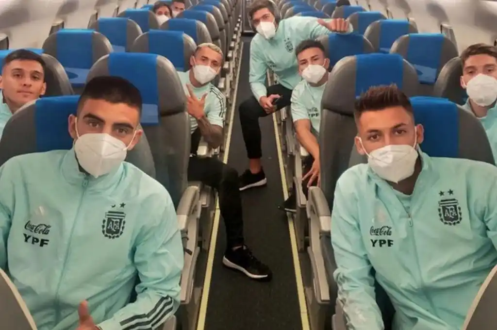 La Selección Sub 23 viajó a Japón para afrontar dos amistosos