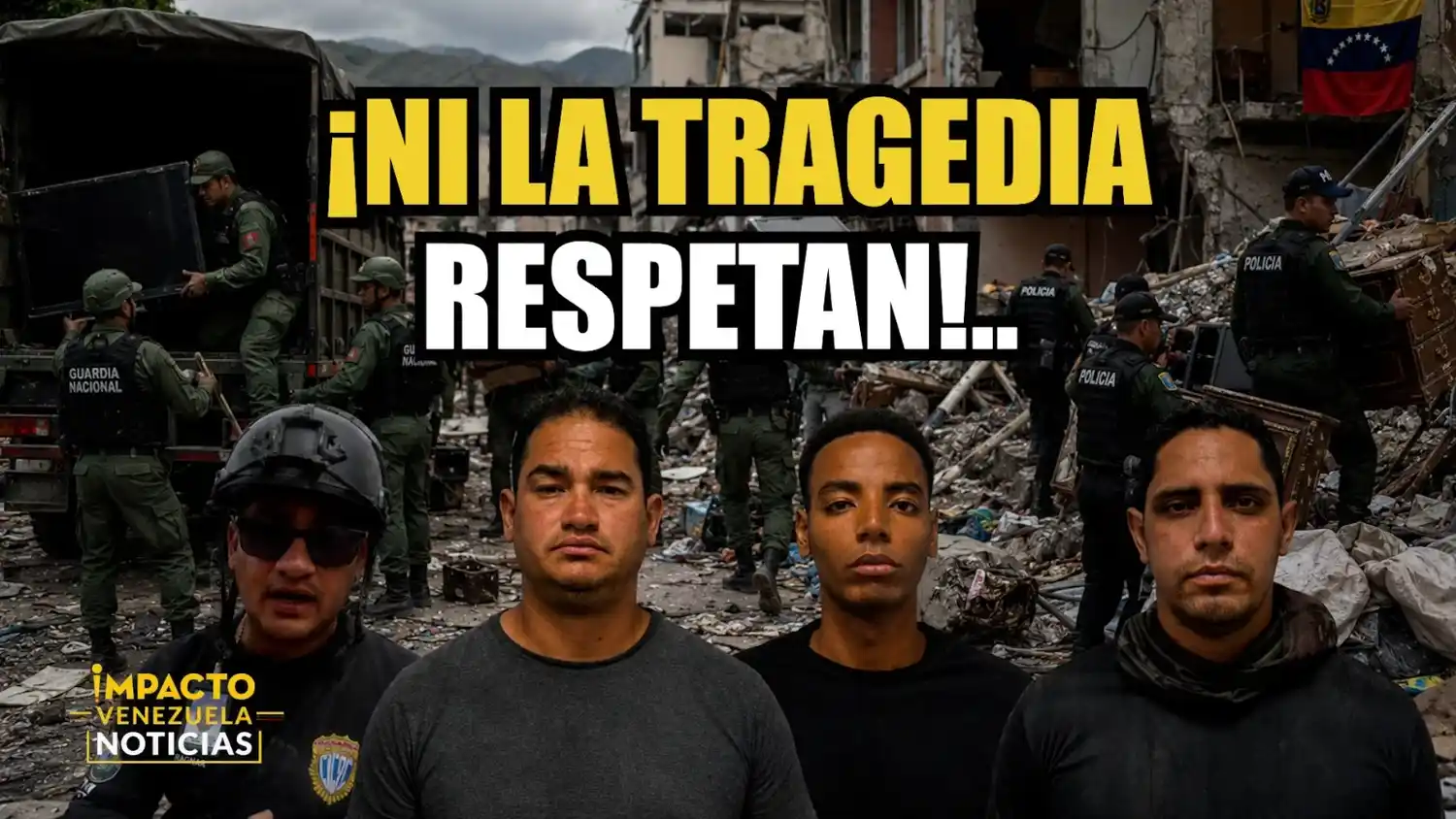 DEL RESCATE A LOS ROBOS, CRECE LA INDIGNACIÓN: denuncias sacuden a la seguridad y la ayuda en Venezuela