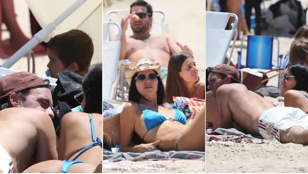 En la playa. Zaira Nara disfruta con Facundo Pieres