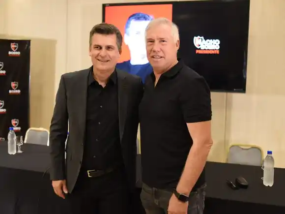 Elecciones en Newell's: Boero oficializó a Sensini como manager y a su equipo de trabajo en caso de ser gobierno