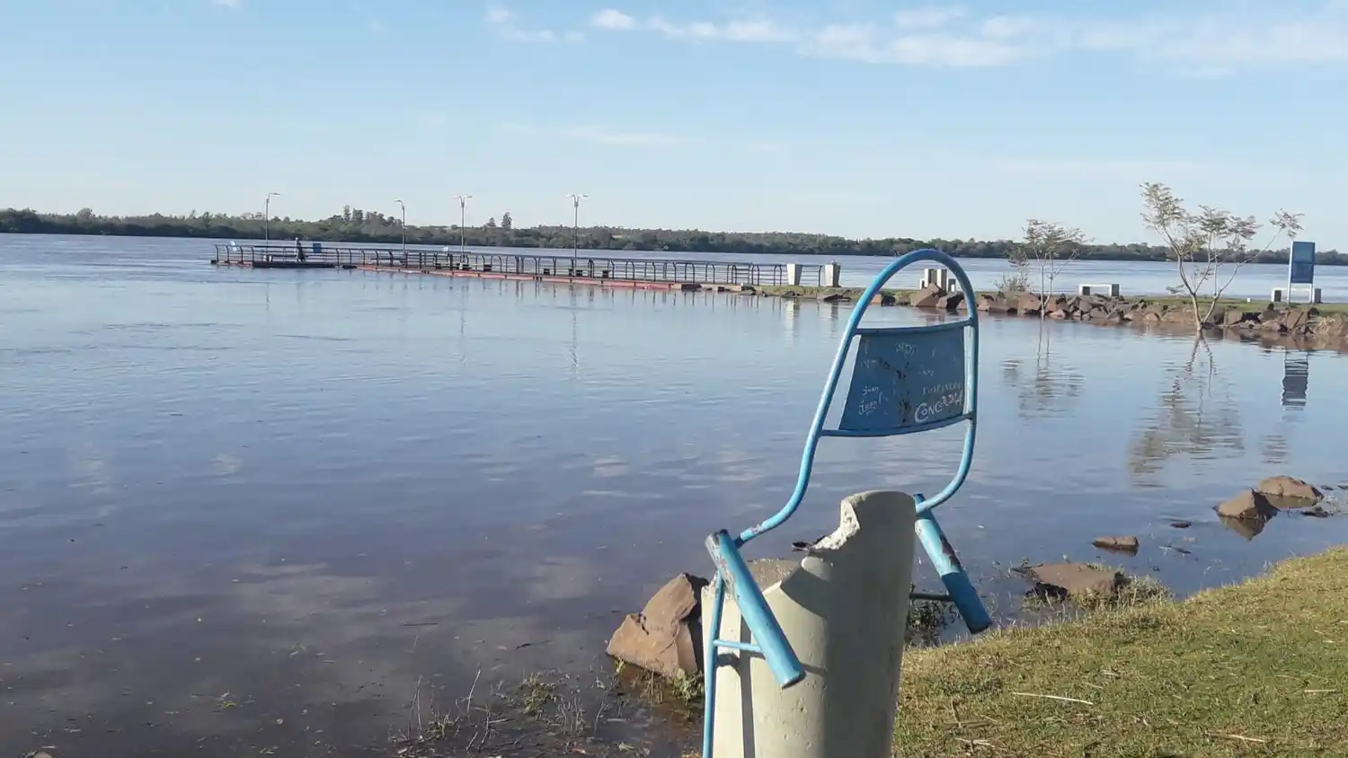 Se espera que el río Uruguay frente a Concordia llegue a los 11 metros