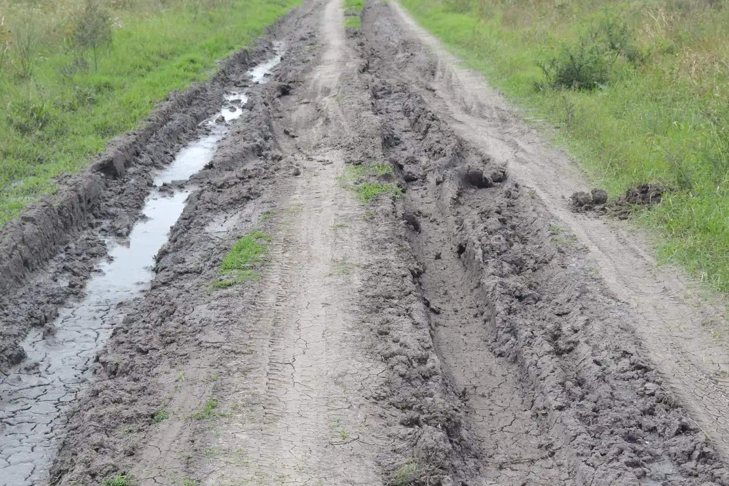 Así están los caminos vecinales