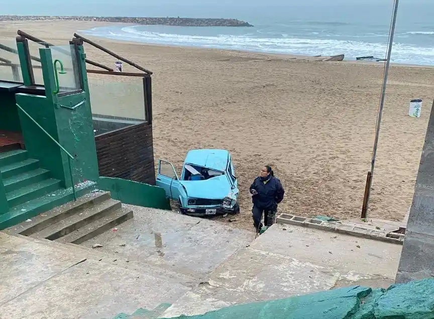 Sucedió en Hops, una de las playas de la zona norte de Mar del Plata.
