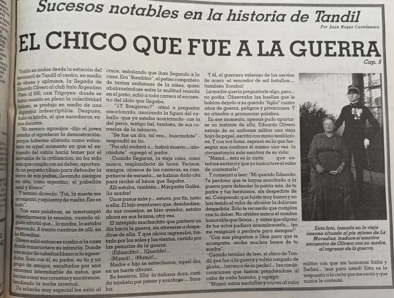 El chico que fue a la guerra - Cap. 5