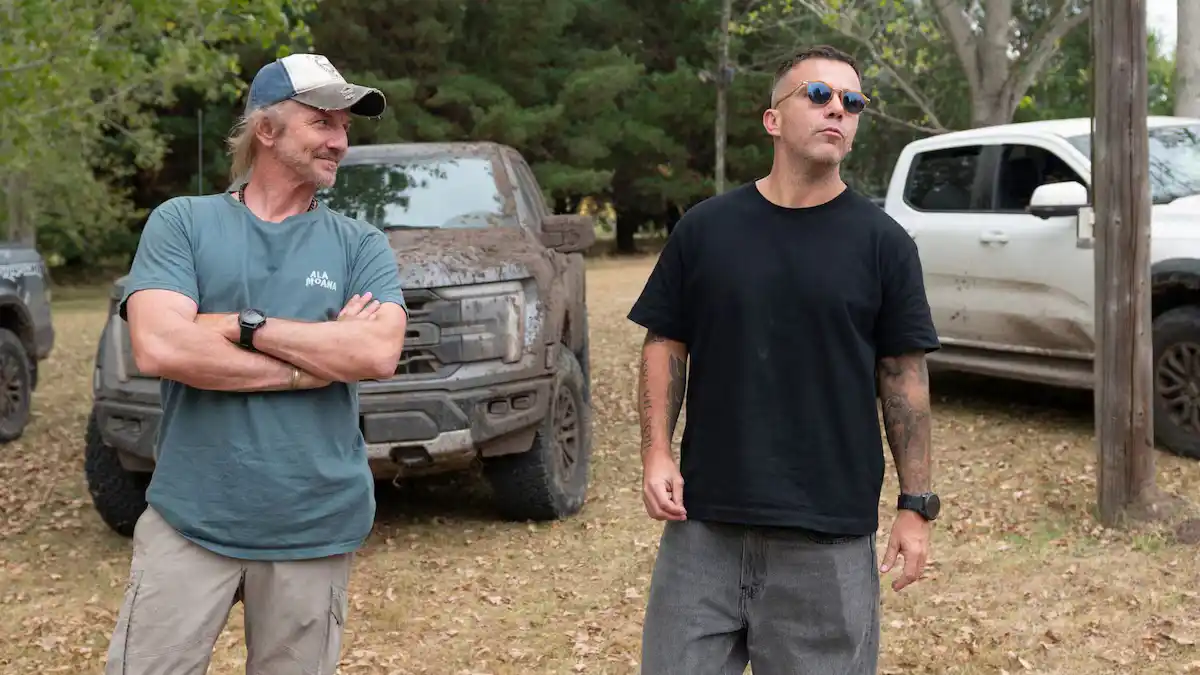 Facundo Arana y Guido Mazzoni en la Off Road Expedition Ford Performance (Gastón Taylor)