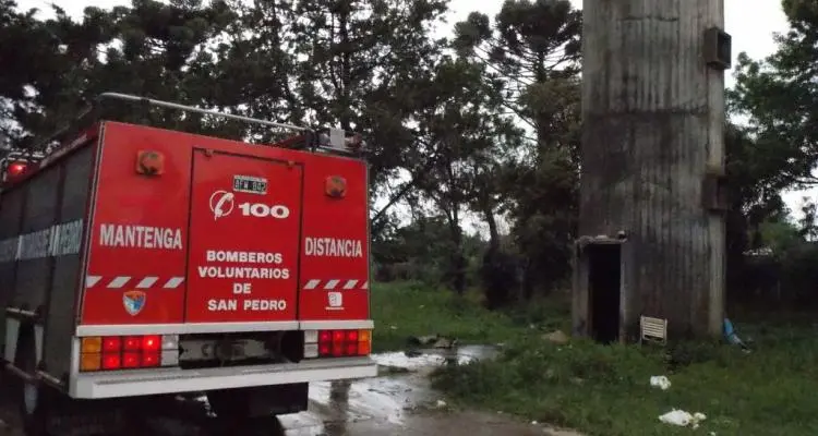 Incendio en la exdepuradora