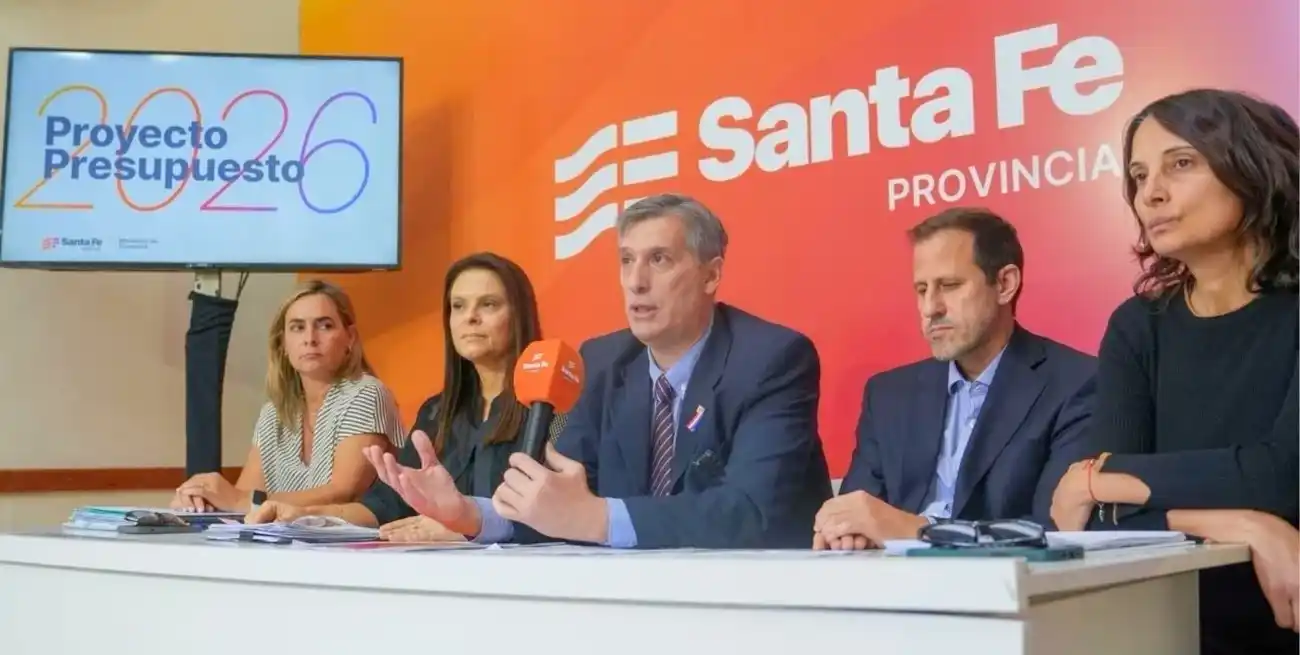 El equipo económico presentó el Presupuesto 2026 y en los considerandos hace un análisis del momento productivo. Foto: GSF