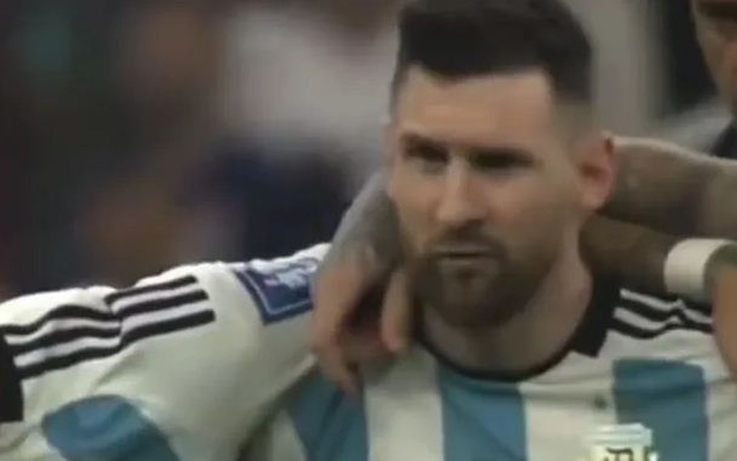 Lionel Messi reveló qué fue lo que dijo cuándo Gonzalo Montiel fue a patear el penal