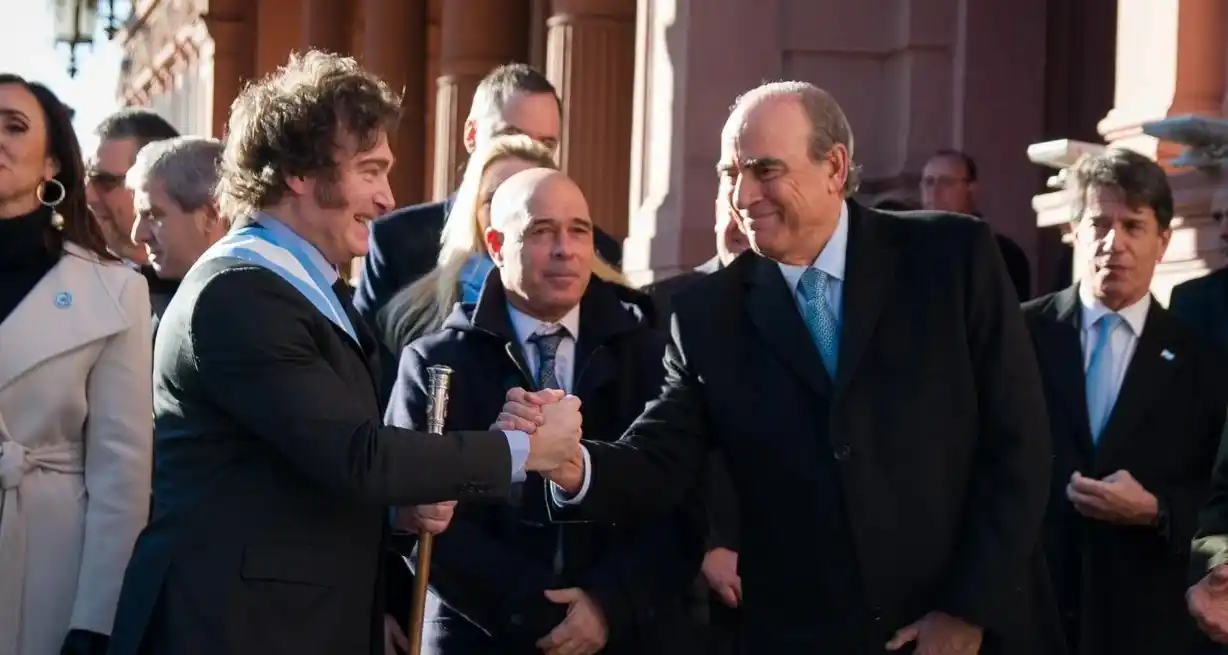 Javier Milei le pidió la renuncia a Nicolás Posse y Guillermo Francos es el nuevo Jefe de Gabinete. Crédito: Ministerio del Interior