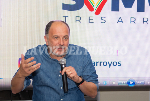 Garate convocó a consolidar el cambio  