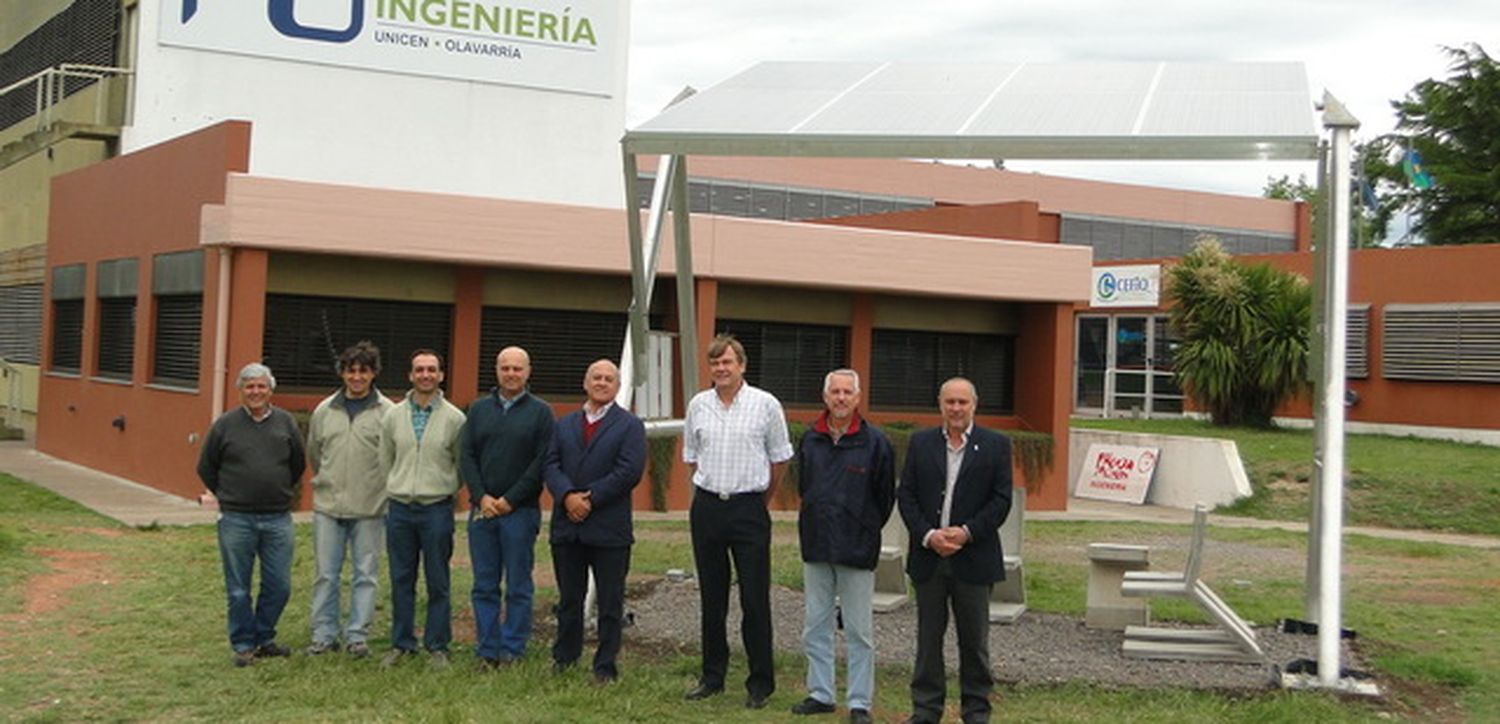 Ingeniería Unicen instala en su edificio la primera estación de energía solar