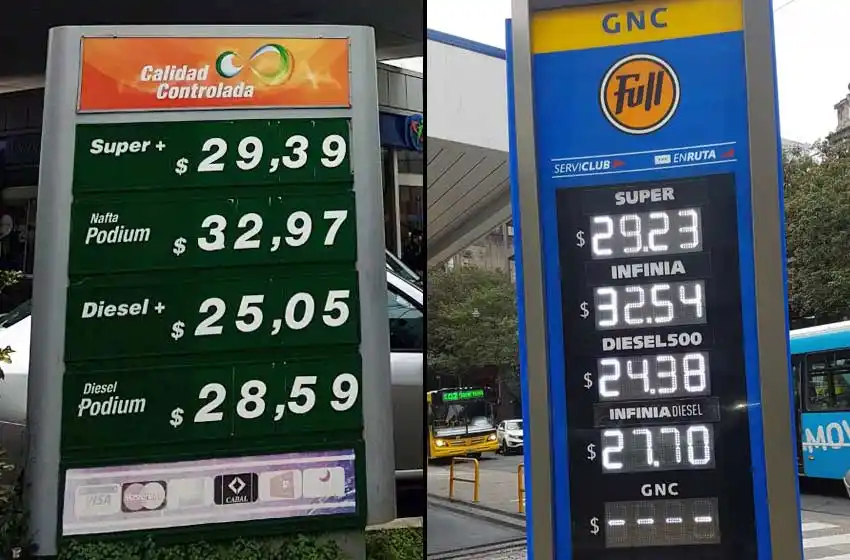 Por los aumentos en el combustible, cada vez menos gente llena el tanque