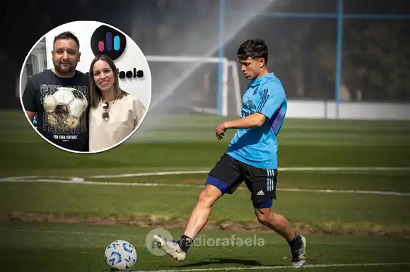 “Mami, estoy adentro”: orgullo rafaelino por la convocatoria de Gastón Bouhier al Mundial Sub 17