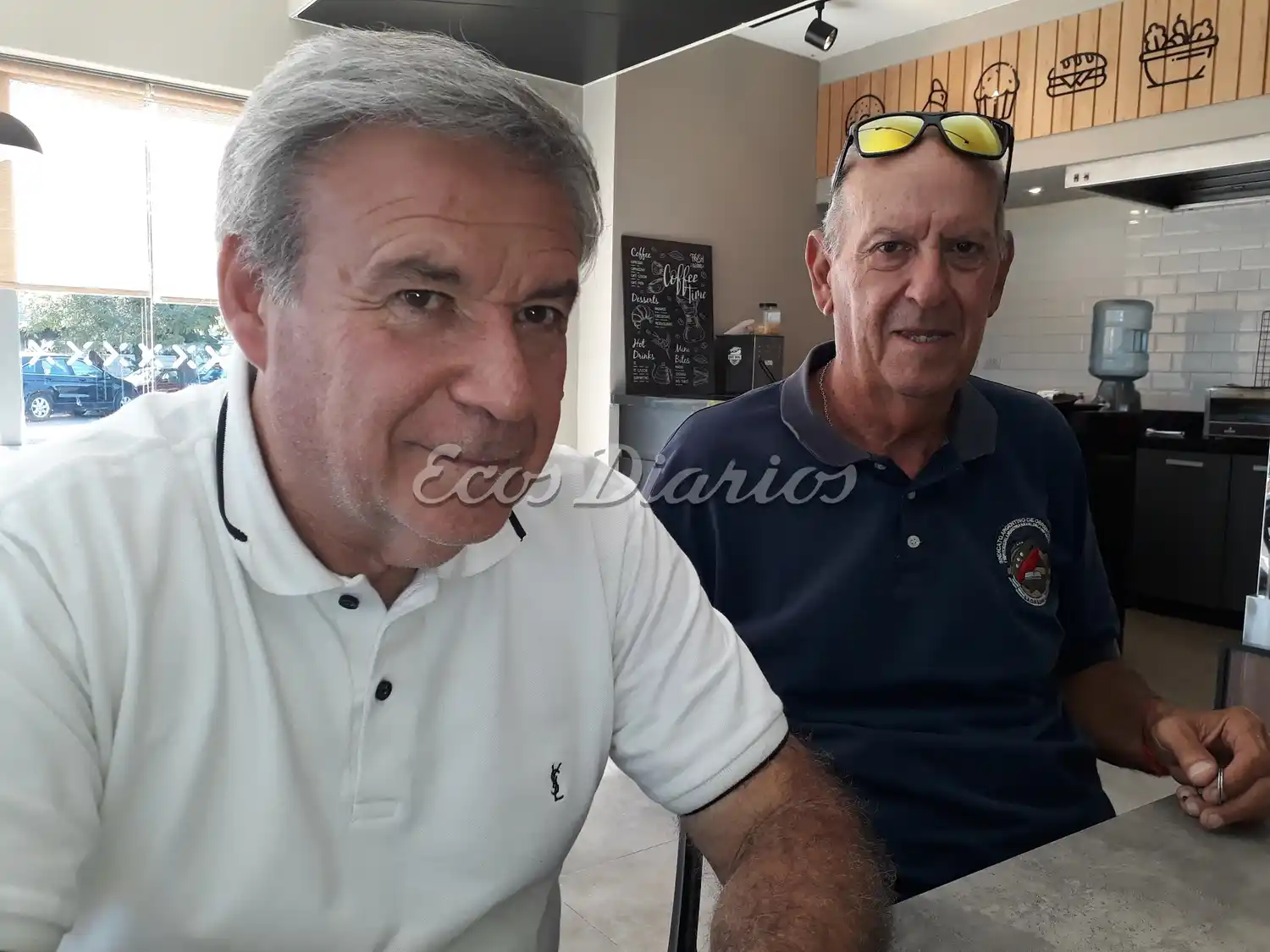 Soñador. Javier Zabala confirmó estar todo el año en Mar y Sierras A. En la secuencia junto a Ruben Tagliorette, su colaborador