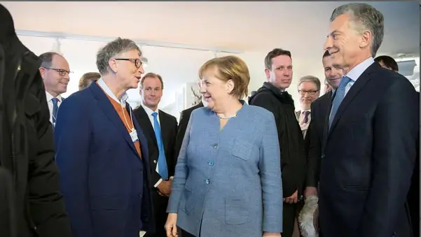 El rito en Davos