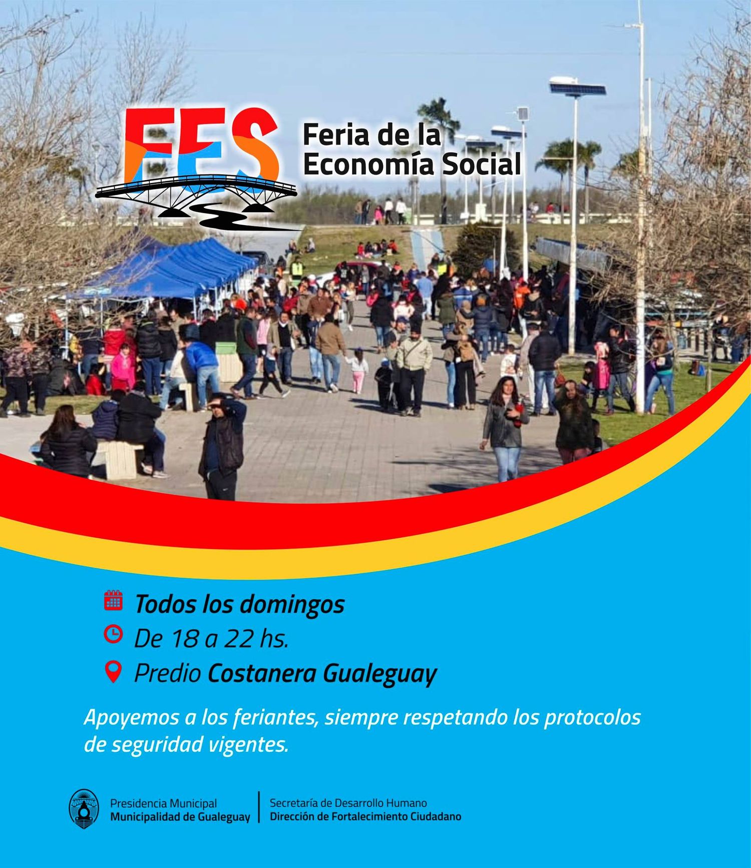 Se retoman las Ferias de la Estación y Costanera