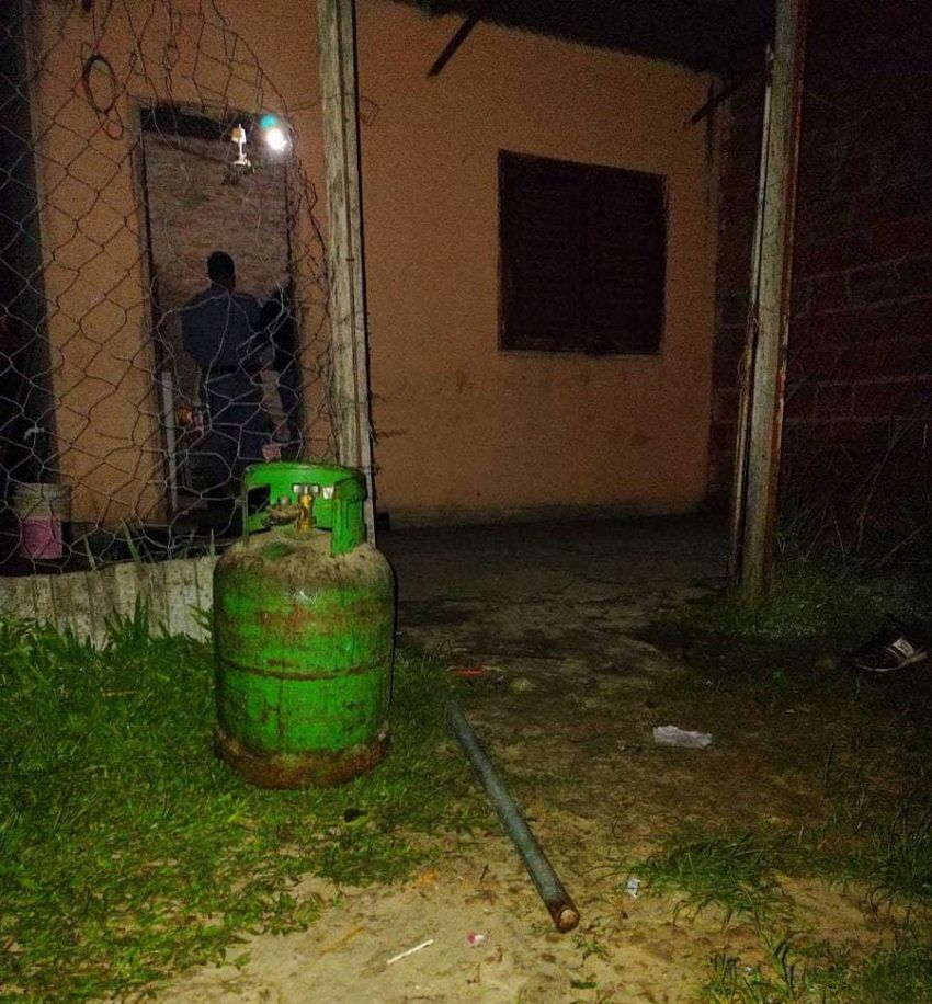 Un joven amenazó incendiar su casa con su familia adentro