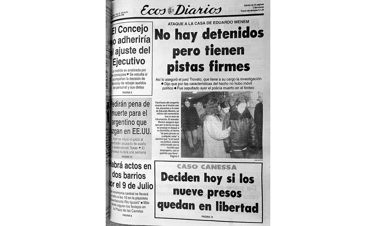 Martes 9 de julio de 1996