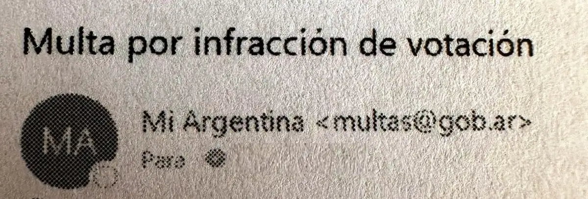 multa por no votar - 2