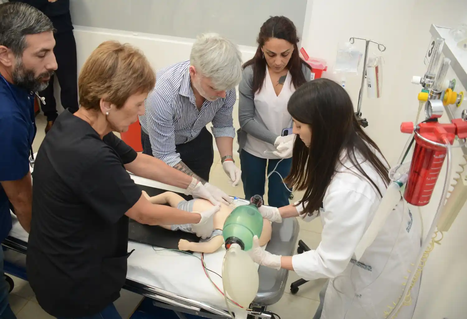 Comenzó a funcionar el Centro de Simulación del Hospital de Niños