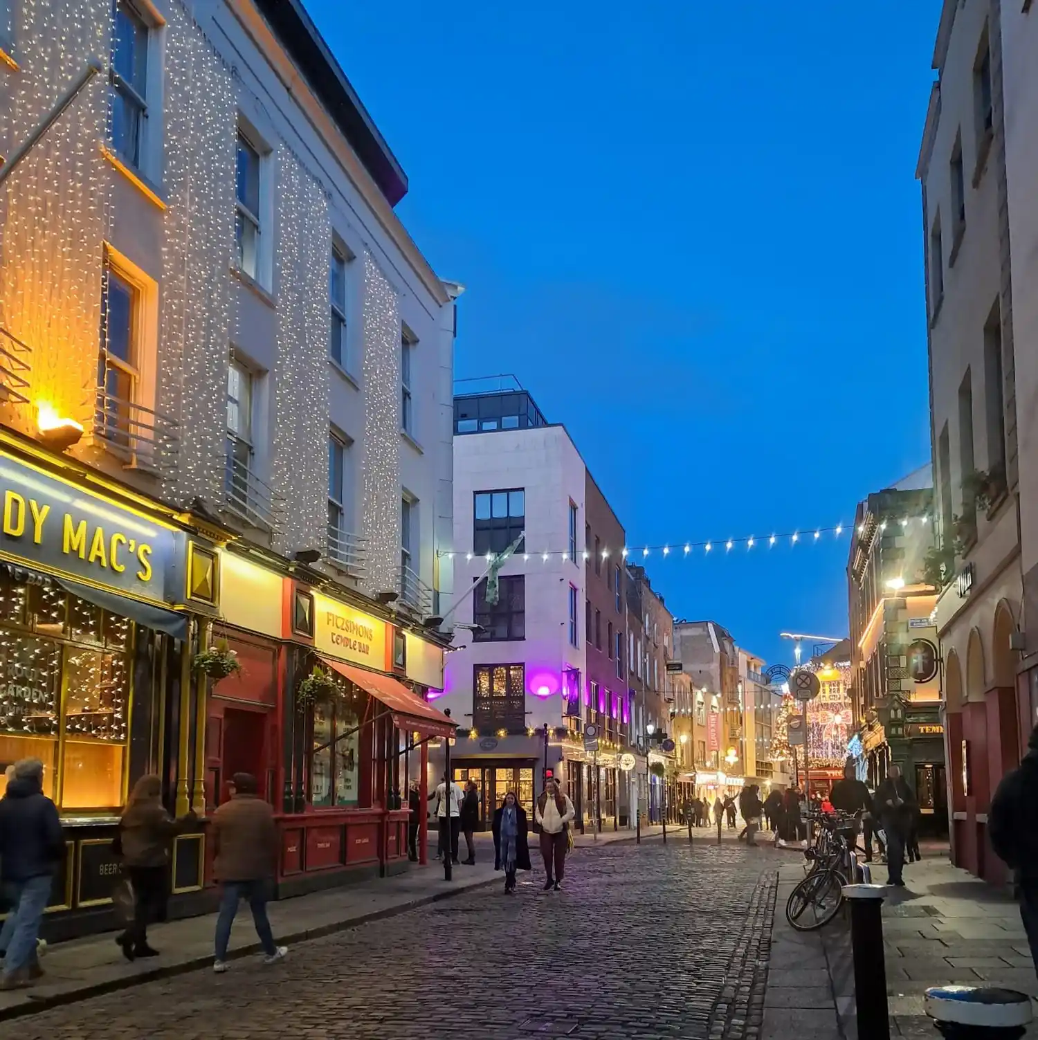 El centro de Dublín-