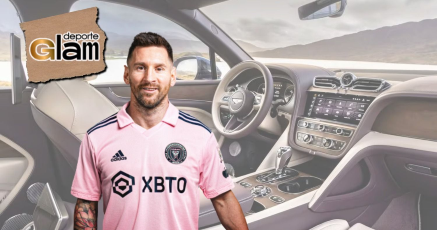 Este es el increíble valor del nuevo Bentley de Lionel Messi