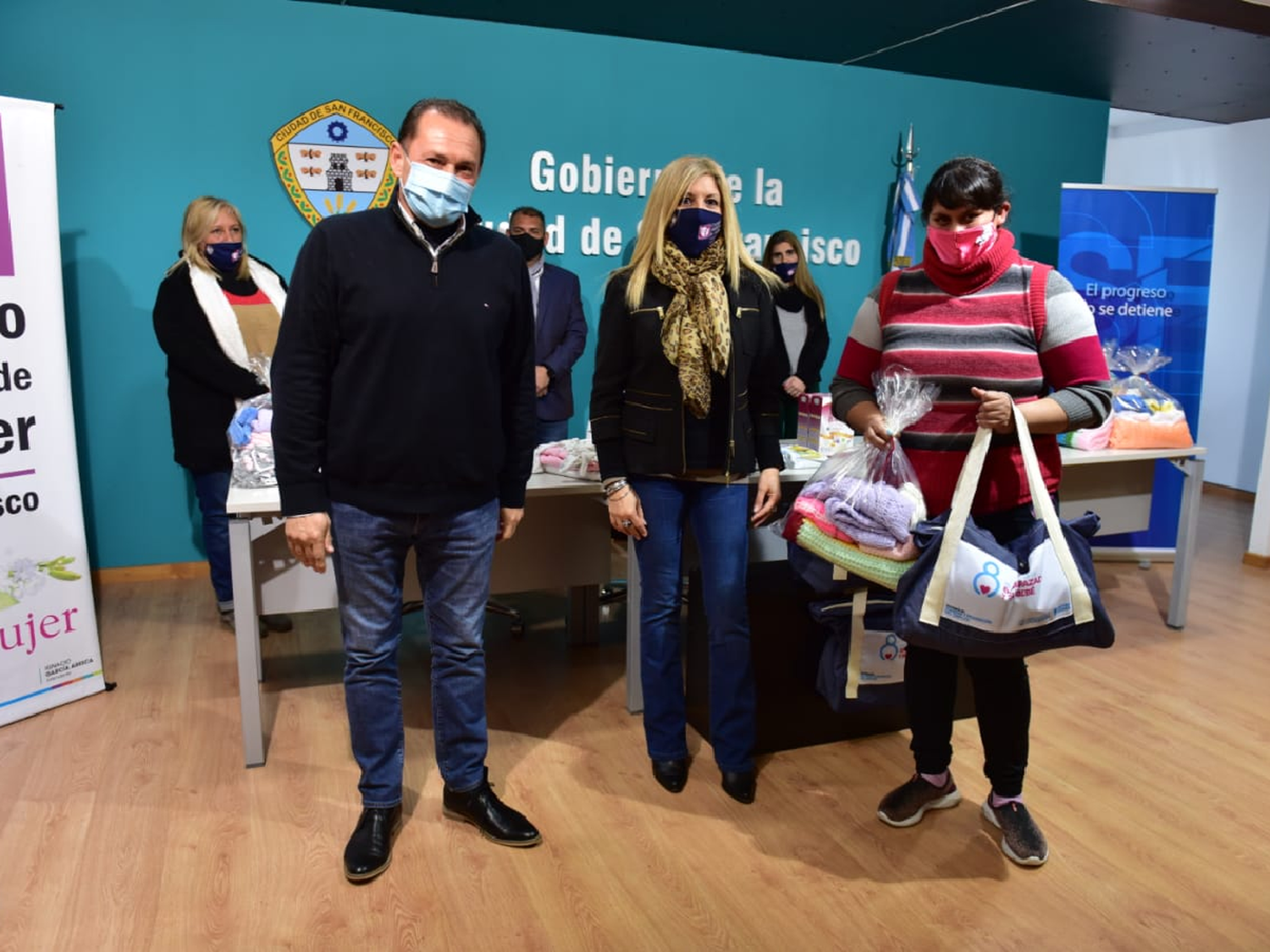 Entregaron más ajuares a futuras mamás
