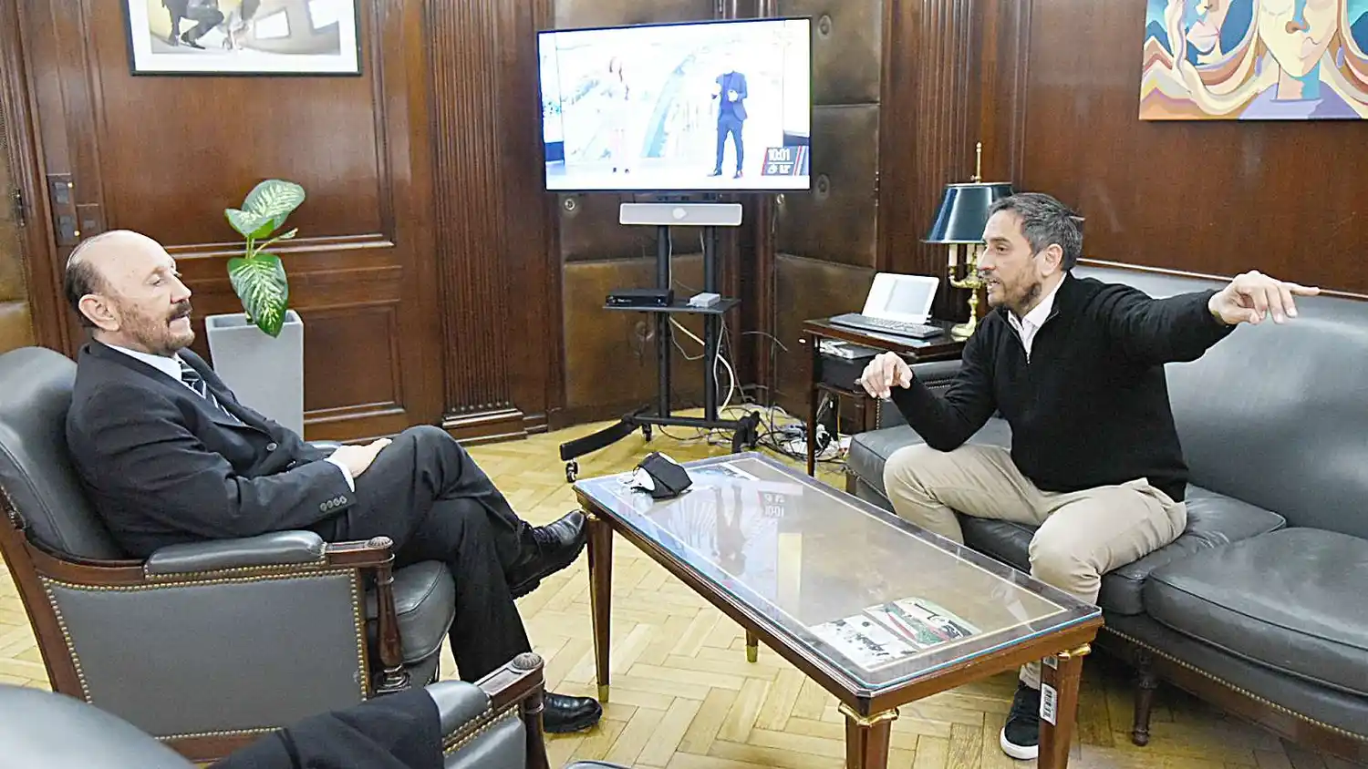 Insfrán se reunió con Cabandié para avanzar 
en proyectos ambientales en Formosa