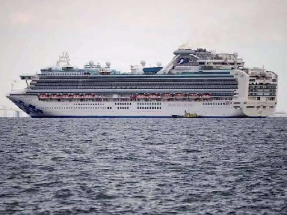 Hay 8 argentinos en un barco en cuarentena por coronavirus