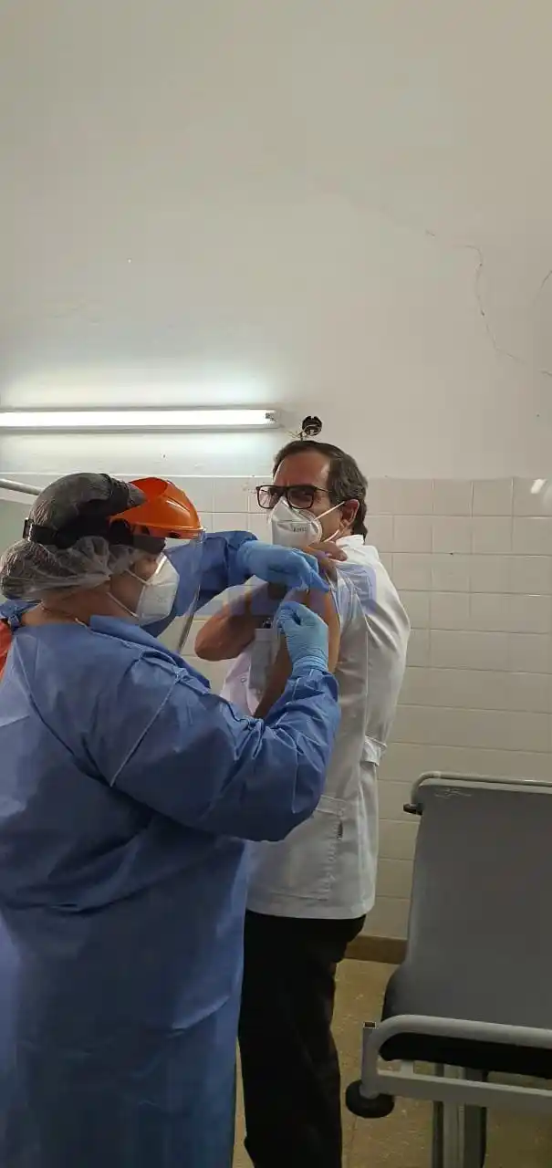 ¿Quién fue la primera gualeguaychuense en ser vacunada contra el Covid?