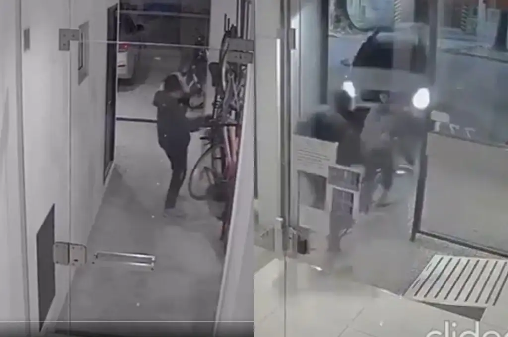 Intento de robo en un edificio