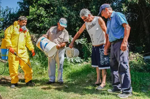 Detectaron un caso de dengue en la provincia y realizaron bloqueo sanitario