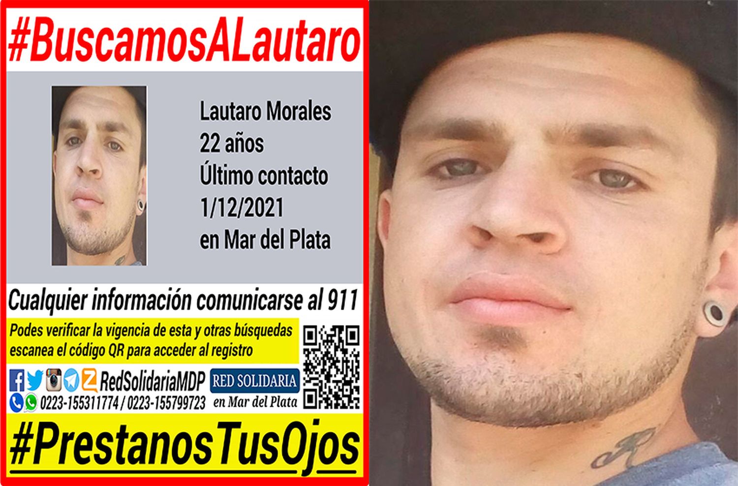 Lautaro se fue de su casa: desesperada búsqueda de su hermano