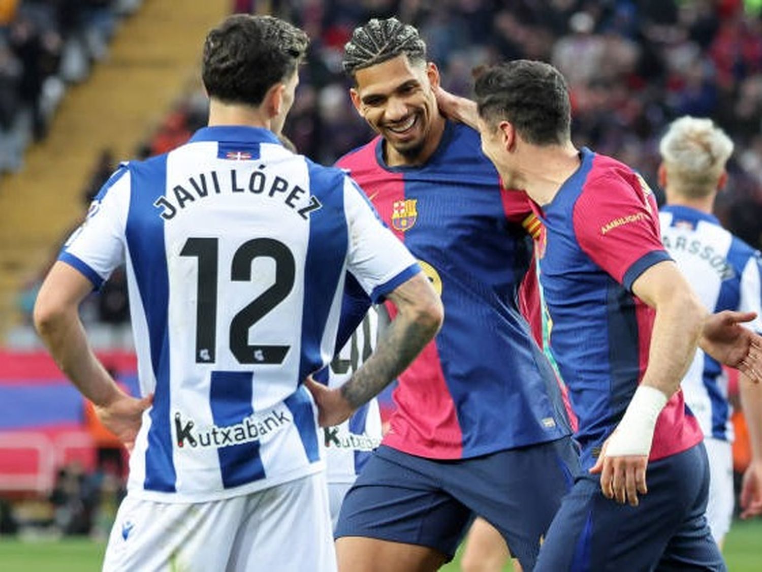 Barcelona goleó a Real Sociedad