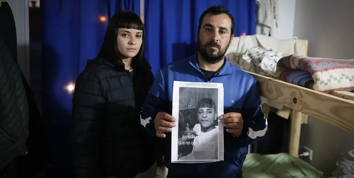 Familiares y allegados de Kevin  reclaman justicia.