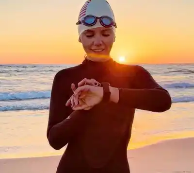 Mariana Godoy Goette se prepara para realizar el ‘Cruce de Alcatraz’