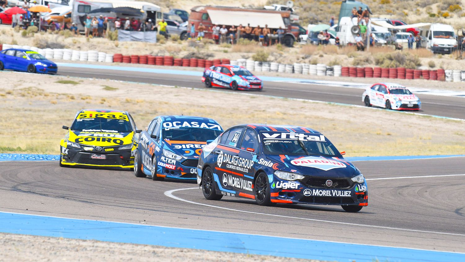 Yannantuoni ganó en Trelew, con Leonel Pernía de escolta
