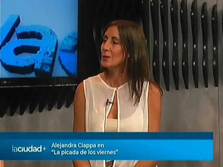 Alejandra Ciappa en "la picada de los viernes" | La Ciudad