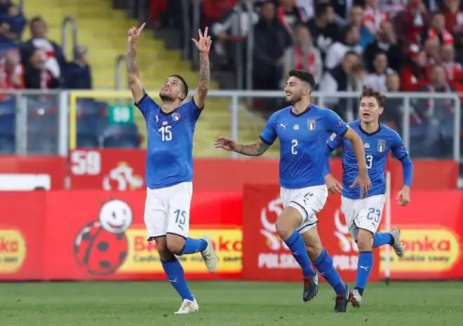 Italia venció a Polonia