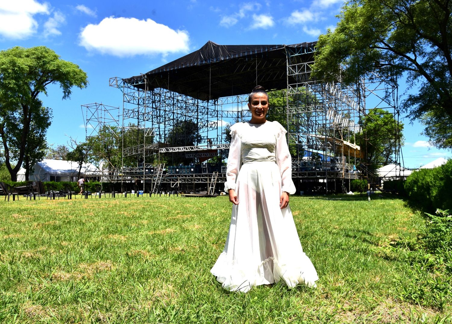 Angela es una de las "almas" del Festival